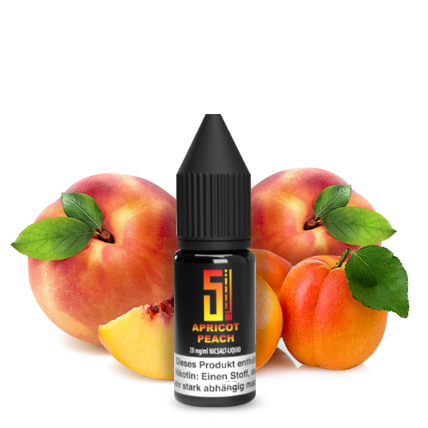 5EL Apricot Peach Nikotinsalz Liquid