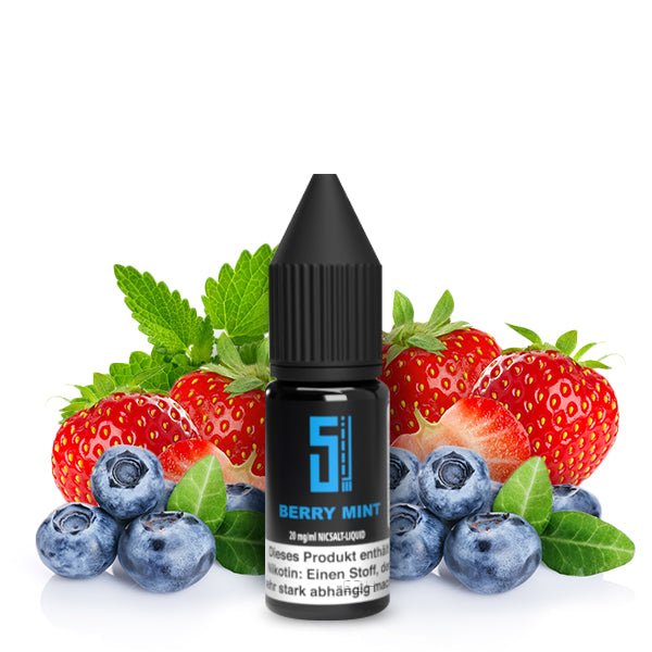 5EL Berry Mint Nikotinsalz Liquid