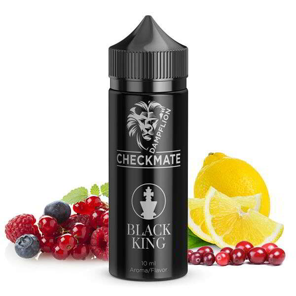 Dampflion Checkmate Black King Longfill Aroma 10ml