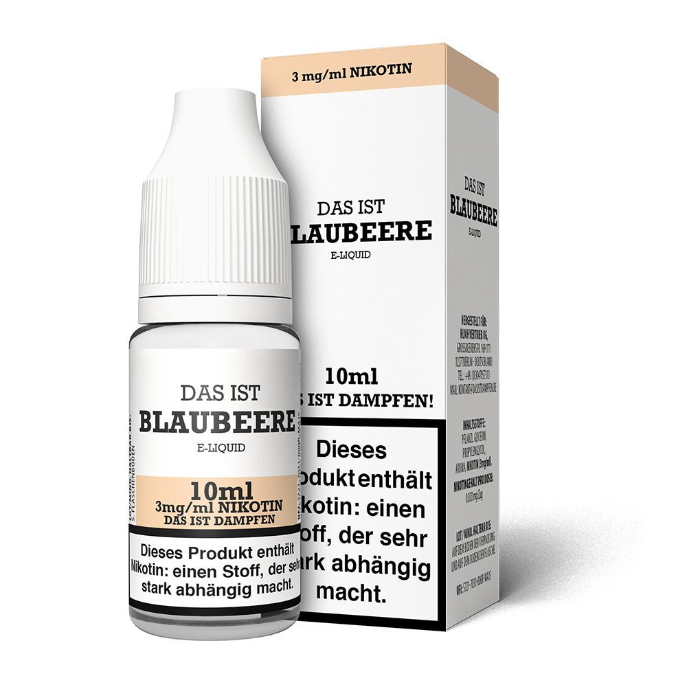 Das ist Dampfen Blaubeere Liquid