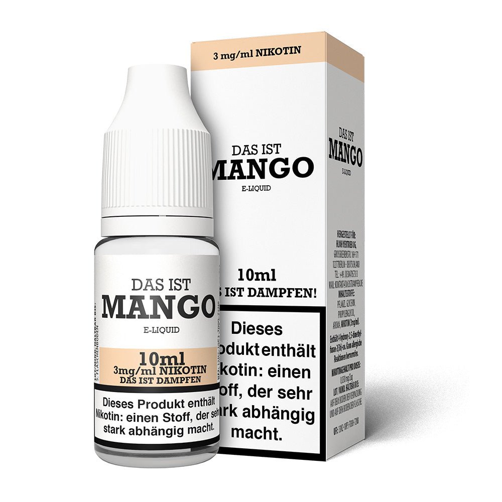 Das ist Dampfen Mango Liquid