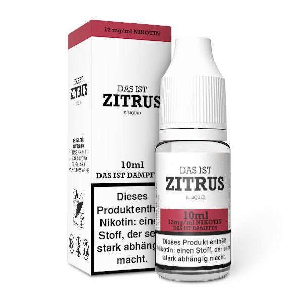 Das ist Dampfen Zitrus Liquid