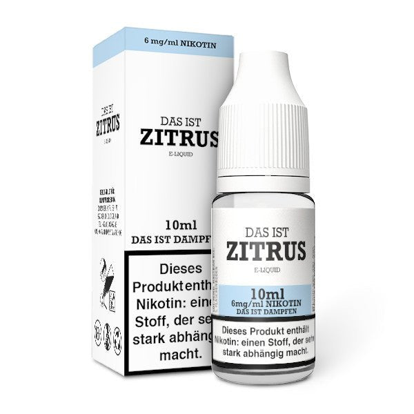 Das ist Dampfen Zitrus Liquid