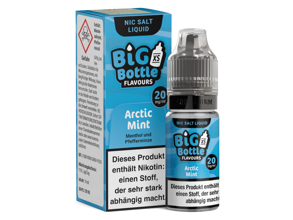 Big Bottle Arctic Mint Nikotinsalz Liquid