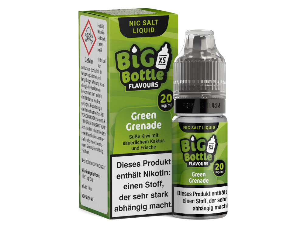 Big Bottle Green Grenade Nikotinsalz Liquid