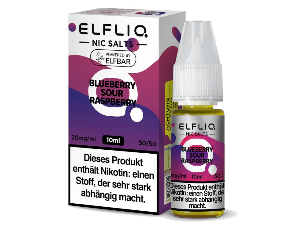 ELFLIQ Blueberry Sour Raspberry Nikotinsalz Liquid