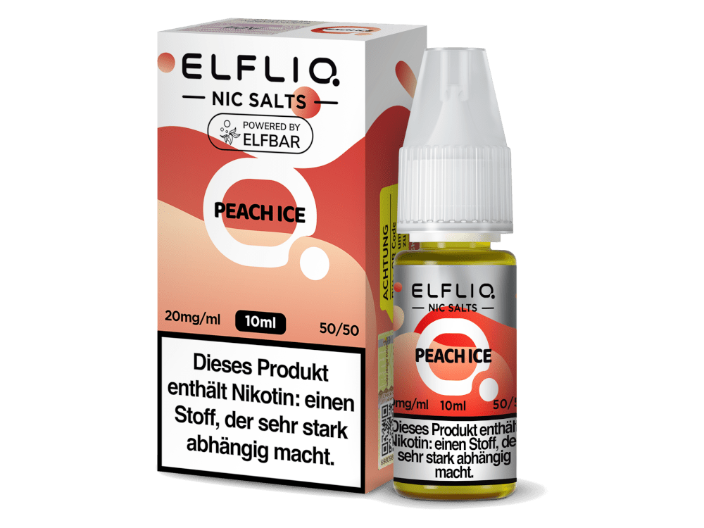 ELFLIQ Peach Ice Nikotinsalz Liquid