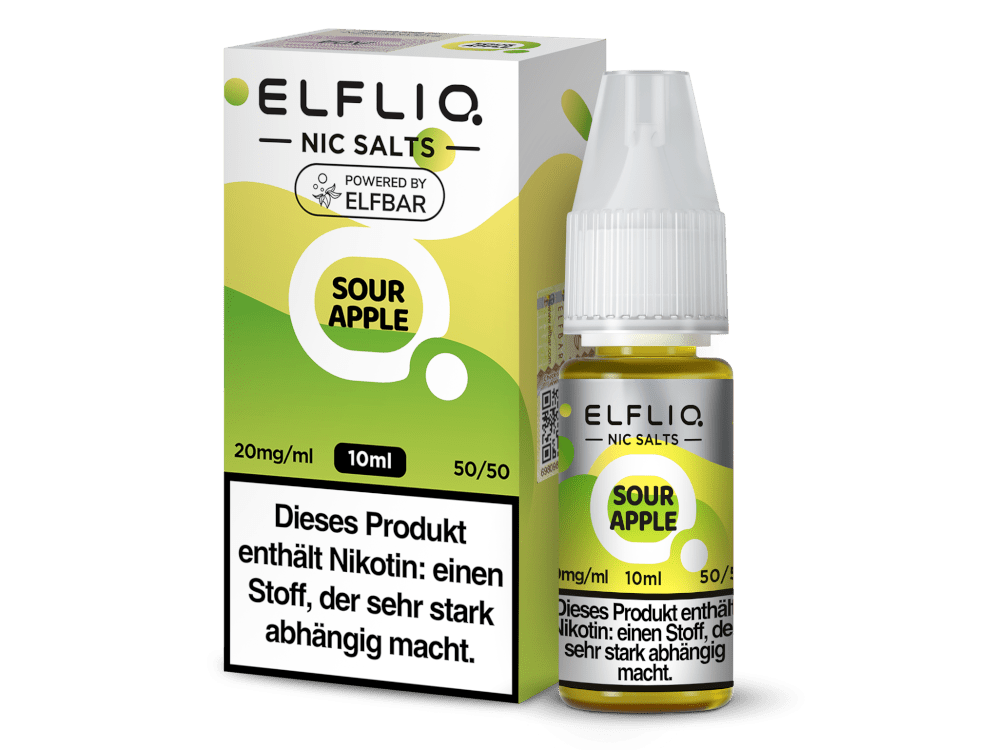 ELFLIQ Sour Apple Nikotinsalz Liquid