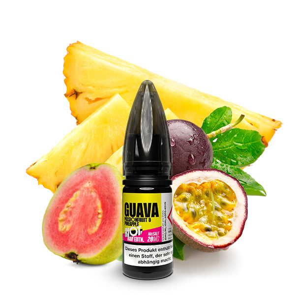 Riot Squad BAR EDTN Guava Passionfruit Pineapple Nikotinsalz Liquid