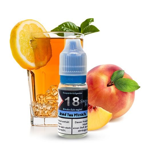 Shadow Burner Iced Tea Pfirsich Nikotinsalz Liquid 18mg