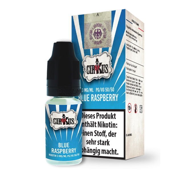 Cirkus Blue Raspberry Liquid