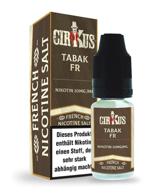 Cirkus Tabak FR Nikotinsalz Liquid