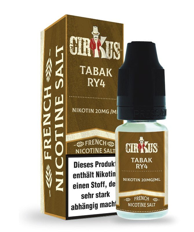 Cirkus Tabak RY4 Nikotinsalz Liquid