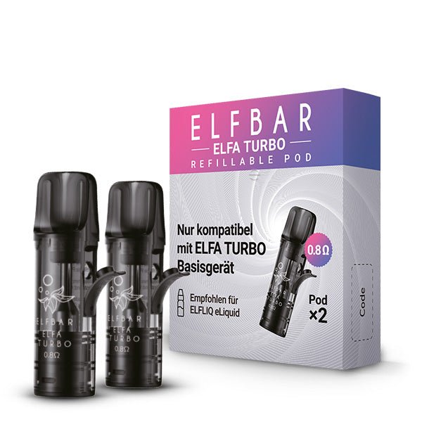 Elfbar Elfa Turbo Leerpods (2er-Pack)