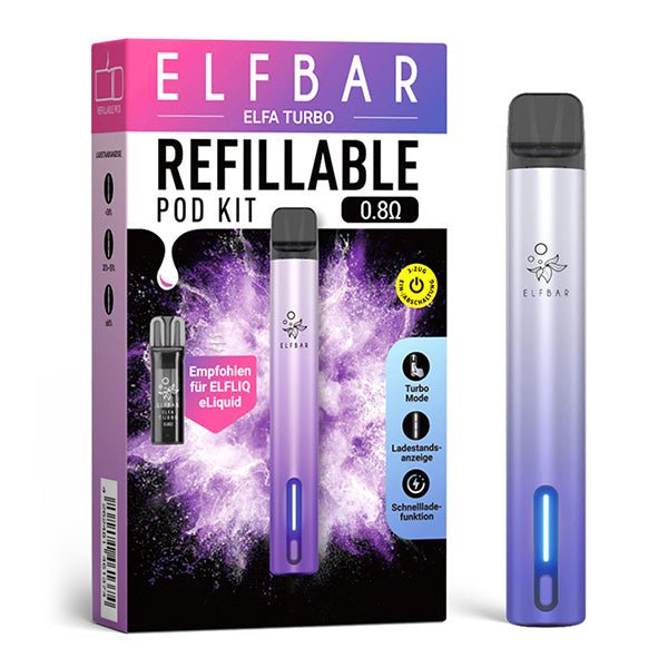 Elfbar Elfa Turbo Refillable Pod Kit