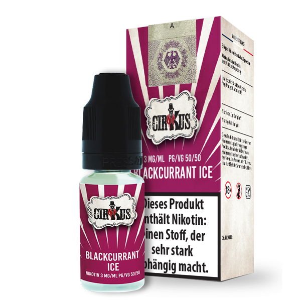 Cirkus Blackcurrant Ice Liquid