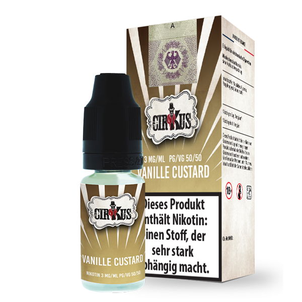 Cirkus Vanille Custard Liquid