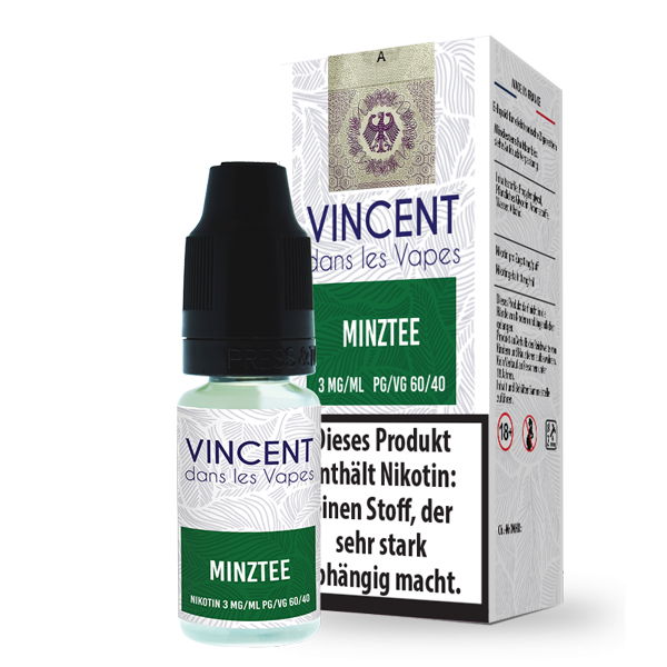 Vincent dans les Vapes Minztee Liquid