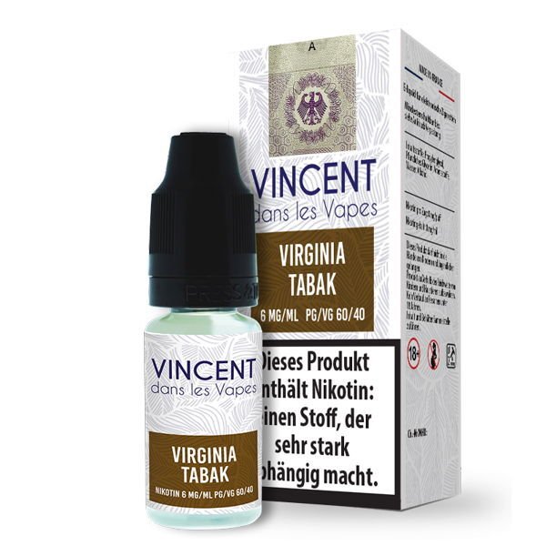 Vincent dans les Vapes Virginia Tabak Liquid