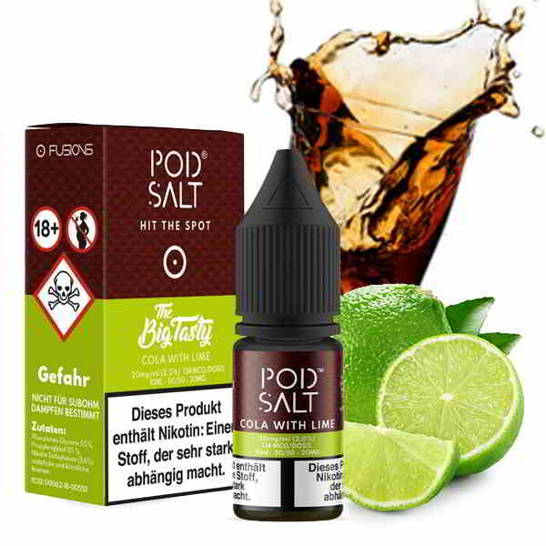 Pod Salt Fusion Cola With Lime Nikotinsalz Liquid