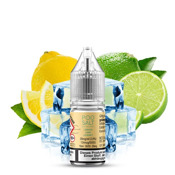 Pod Salt Xtra Lemon Lime Sorbet Nikotinsalz Liquid