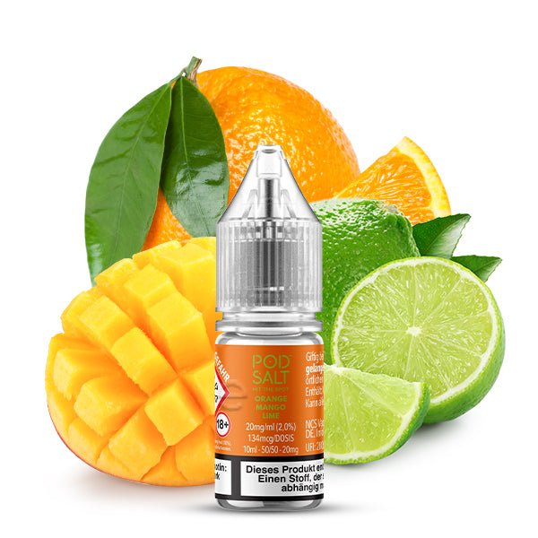 Pod Salt Xtra Orange Mango Lime Nikotinsalz Liquid