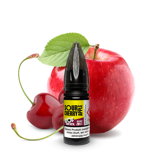 Riot Squad BAR EDTN Sour Cherry Apple Nikotinsalz Liquid