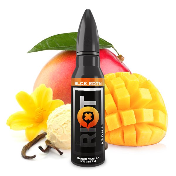 Riot Squad Black Edition Mango Vanilla Ice Cream Aroma